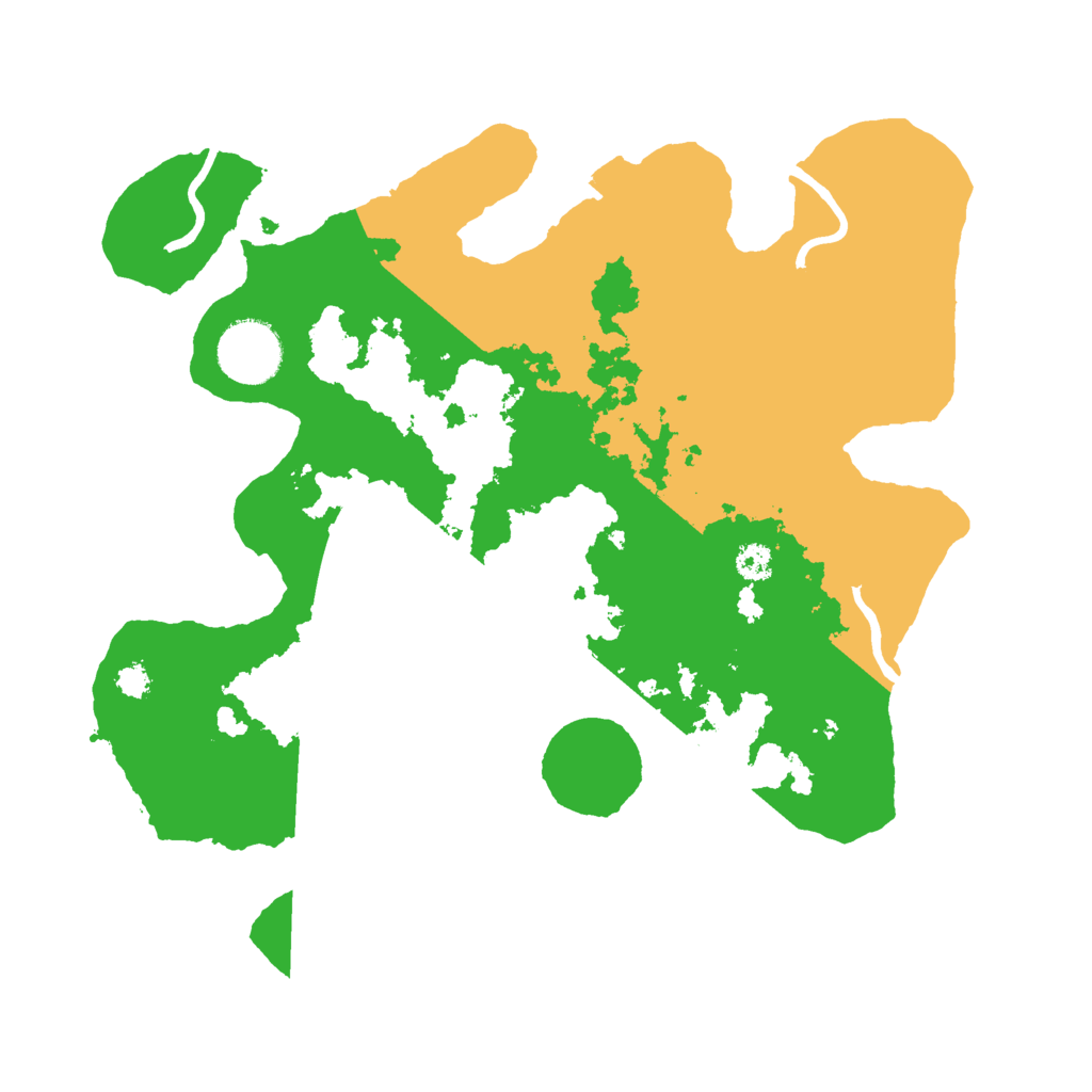 Biome Rust Map: Procedural Map, Size: 3000, Seed: 1610677769
