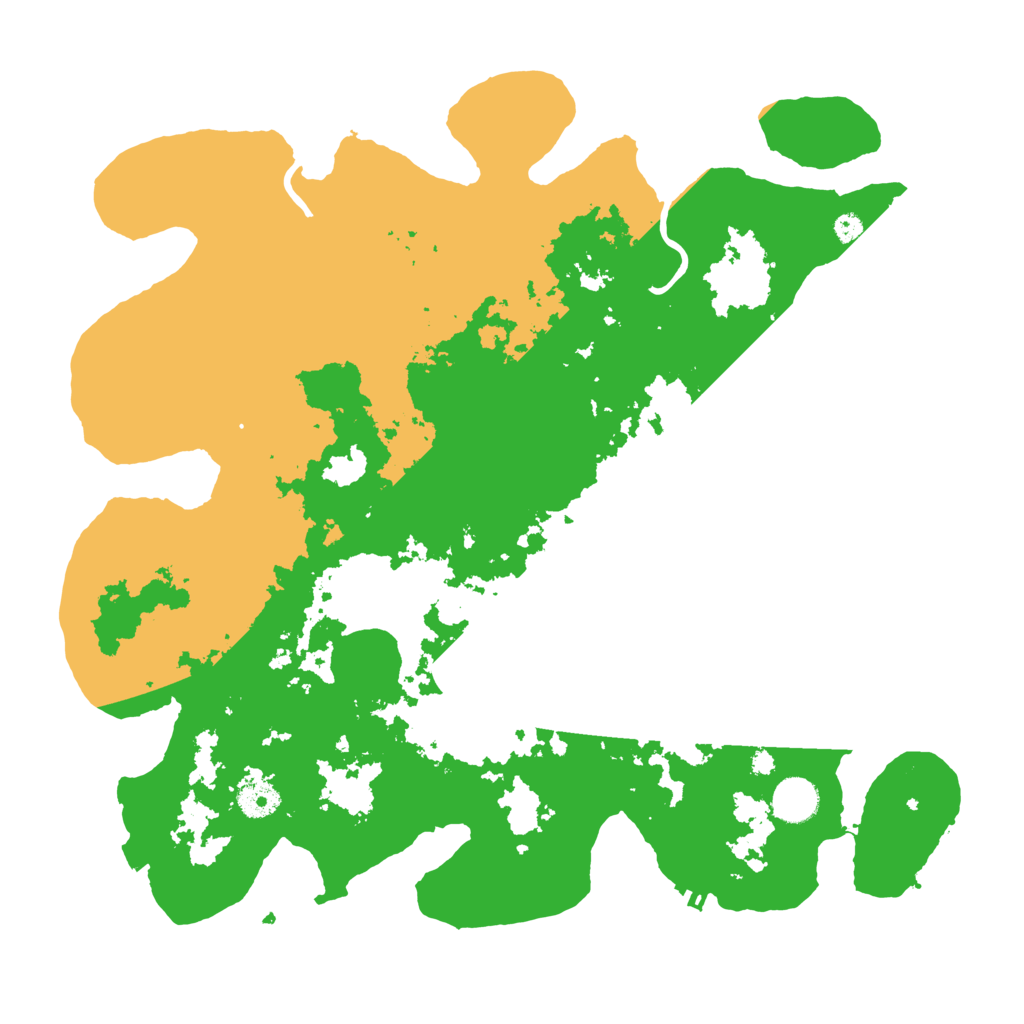 Biome Rust Map: Procedural Map, Size: 3950, Seed: 5042003