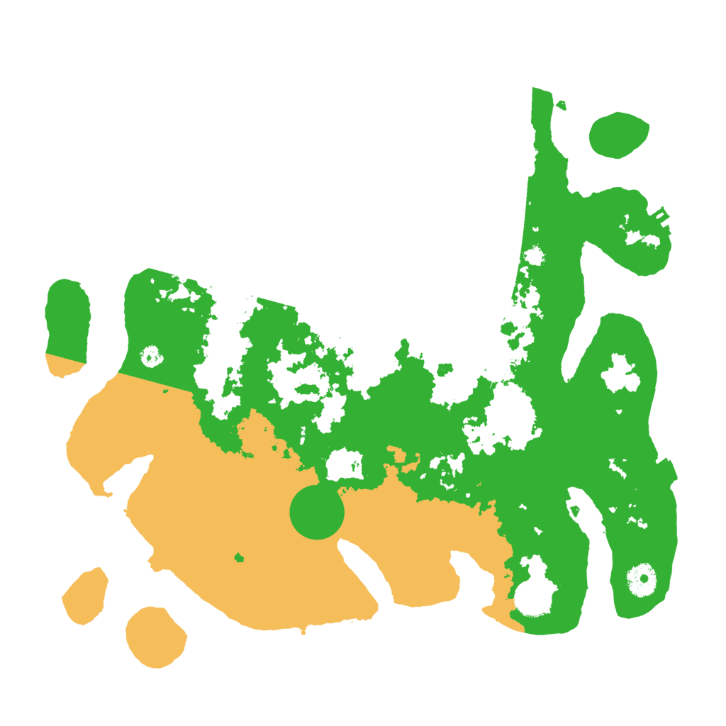 Biome Rust Map: Procedural Map, Size: 3500, Seed: 755432738