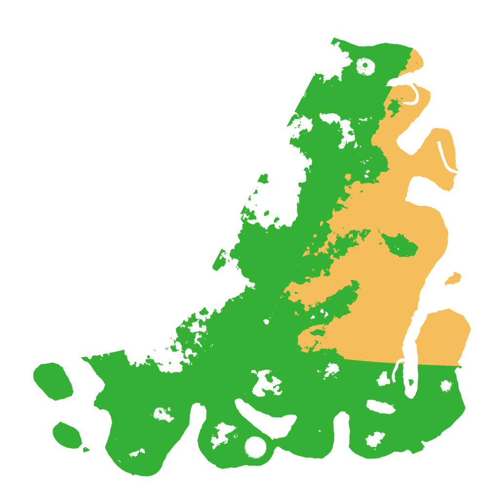 Biome Rust Map: Procedural Map, Size: 4100, Seed: 3185881