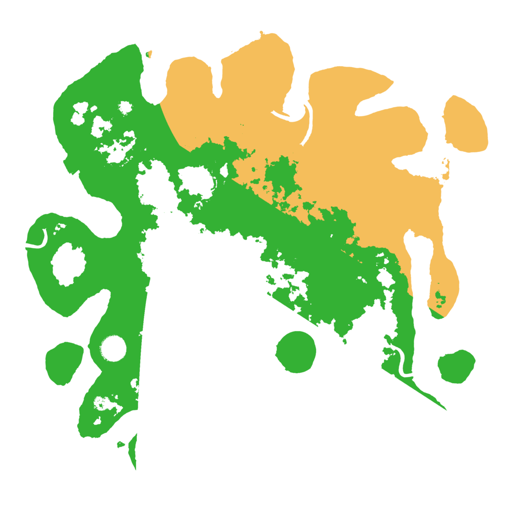 Biome Rust Map: Procedural Map, Size: 3500, Seed: 3800