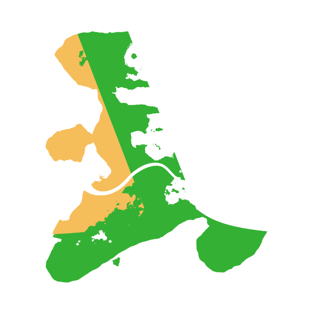 Biome Rust Map: Procedural Map, Size: 2000, Seed: 346634