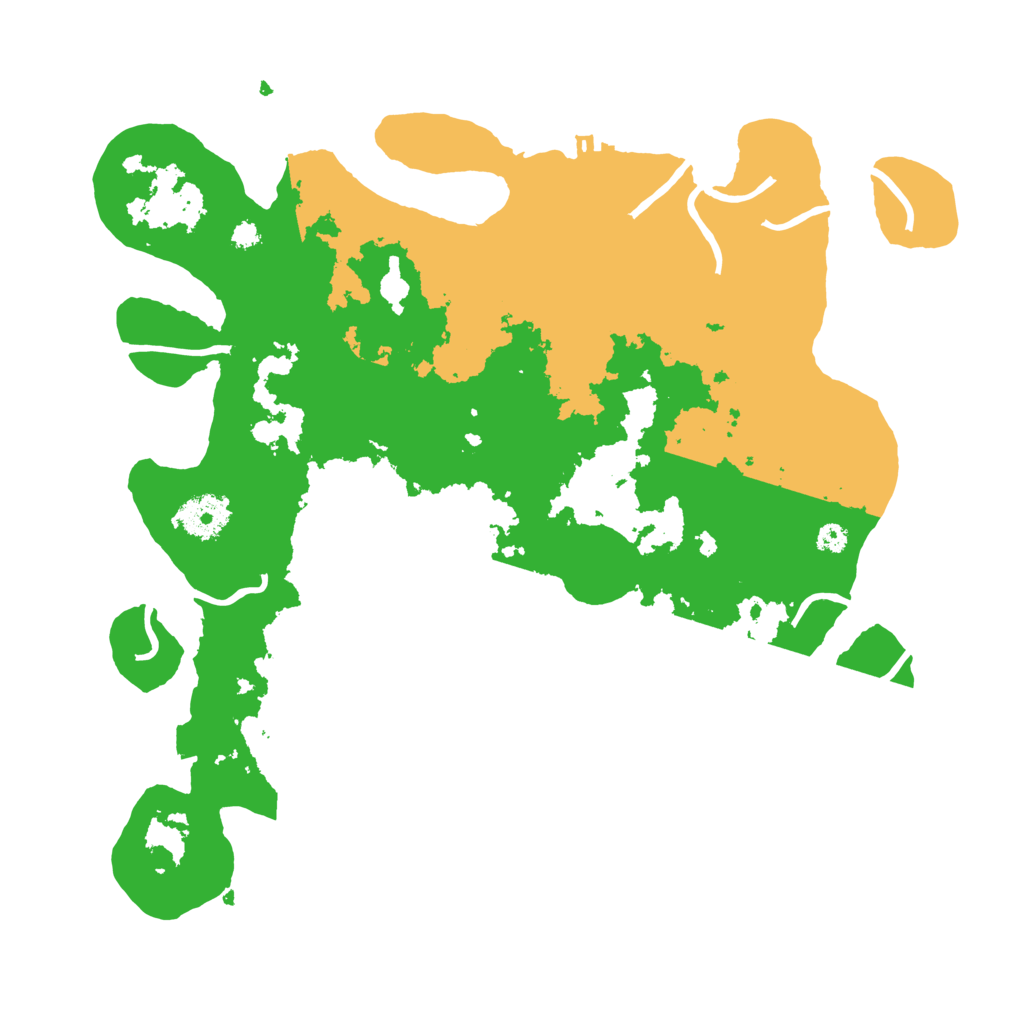 Biome Rust Map: Procedural Map, Size: 3500, Seed: 2118768935