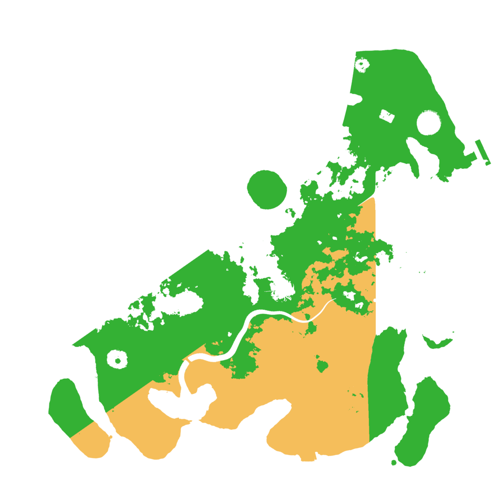 Biome Rust Map: Procedural Map, Size: 3750, Seed: 456456