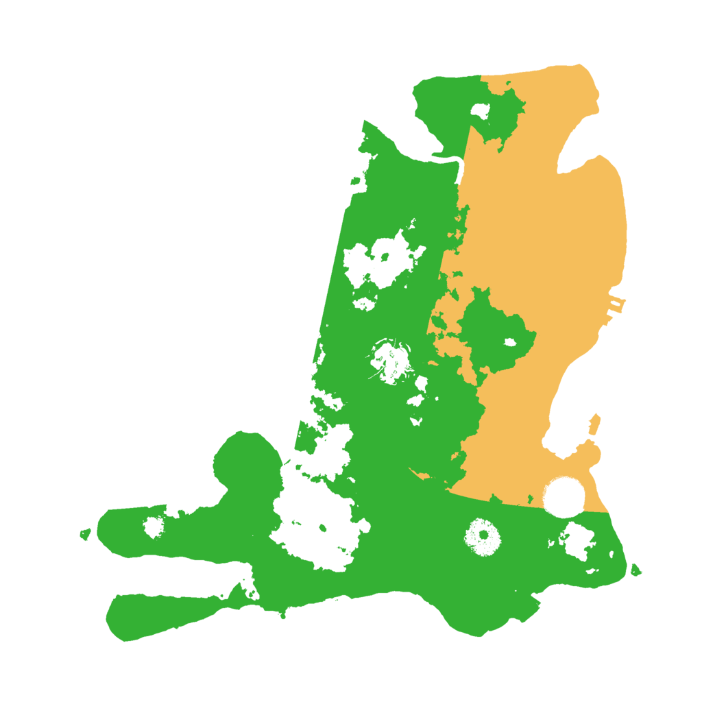 Biome Rust Map: Procedural Map, Size: 3000, Seed: 51050