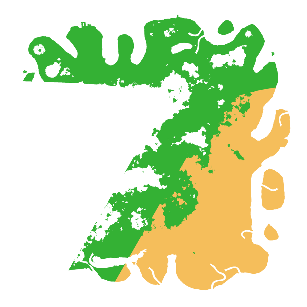 Biome Rust Map: Procedural Map, Size: 4250, Seed: 38092232