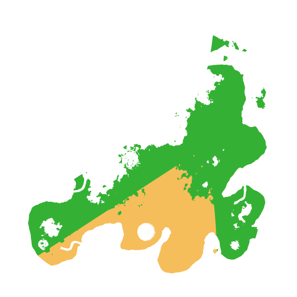 Biome Rust Map: Procedural Map, Size: 3000, Seed: 69978