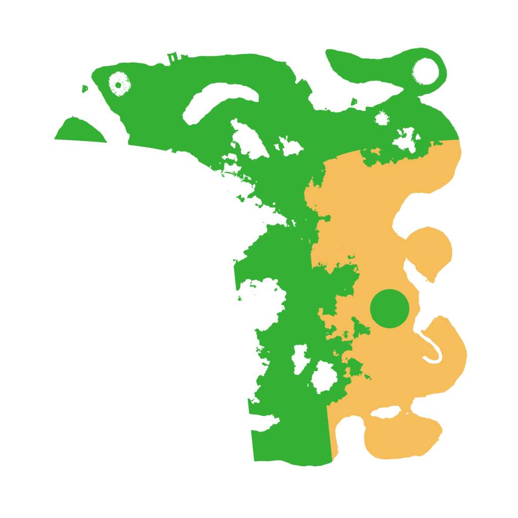Biome Rust Map: Procedural Map, Size: 3500, Seed: 1002894352
