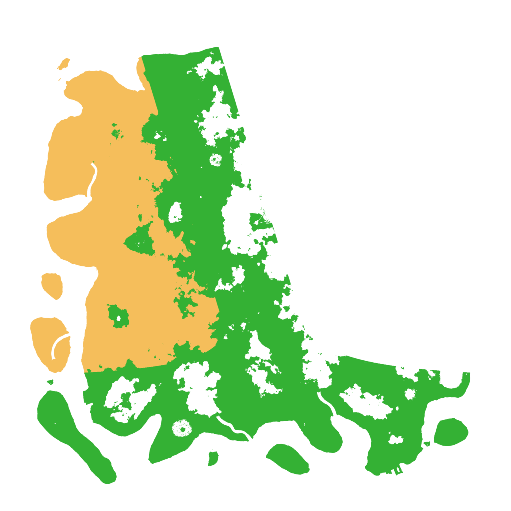 Biome Rust Map: Procedural Map, Size: 4250, Seed: 1231339129