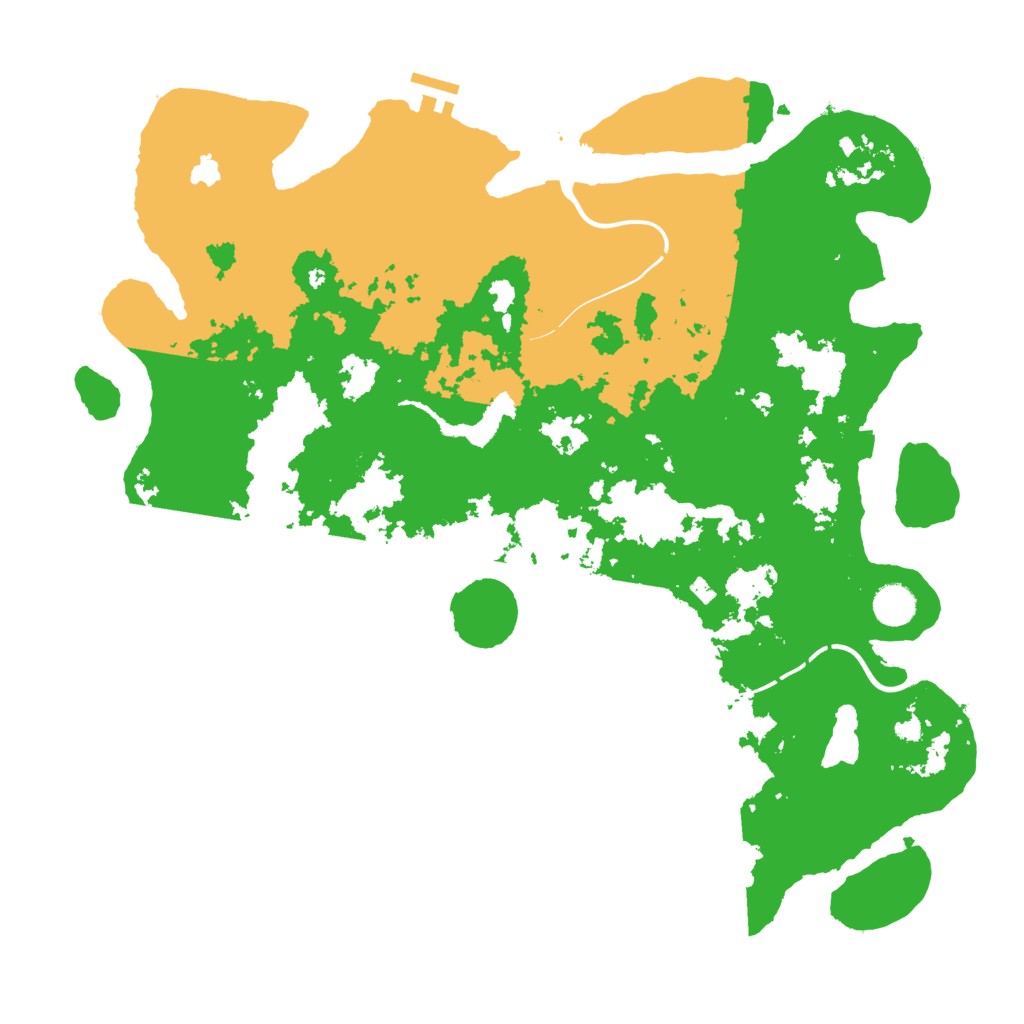 Biome Rust Map: Procedural Map, Size: 4250, Seed: 4213123