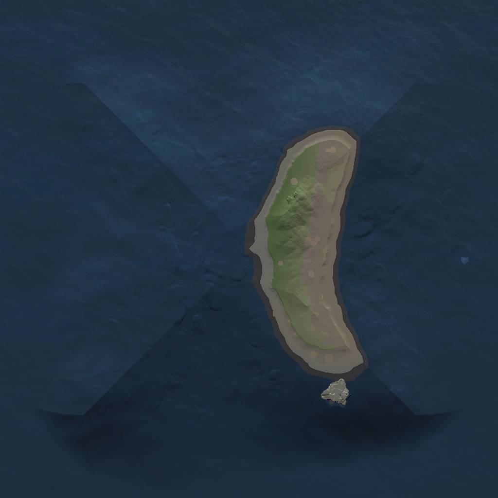 Rust Map: Procedural Map, Size: 1000, Seed: 237400523, 3 Monuments