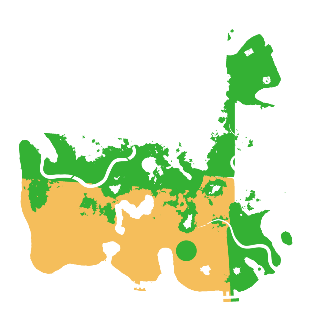Biome Rust Map: Procedural Map, Size: 4000, Seed: 886938938