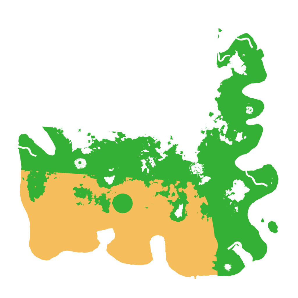 Biome Rust Map: Procedural Map, Size: 4000, Seed: 886938938