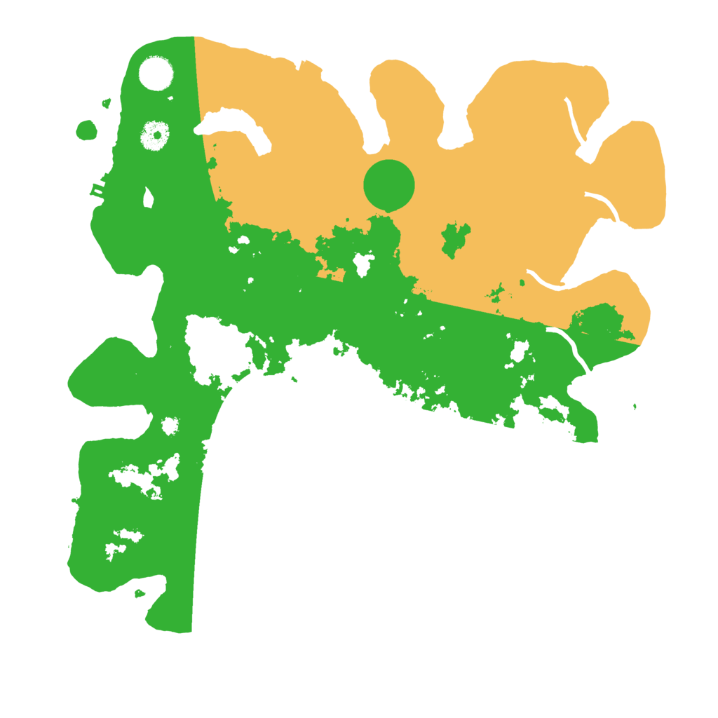 Biome Rust Map: Procedural Map, Size: 3700, Seed: 897328545