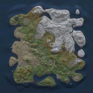 Thumbnail Rust Map: Procedural Map, Size: 3500, Seed: 1785229764, 16 Monuments