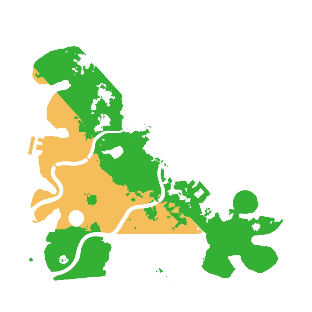 Biome Rust Map: Procedural Map, Size: 3500, Seed: 1785229764
