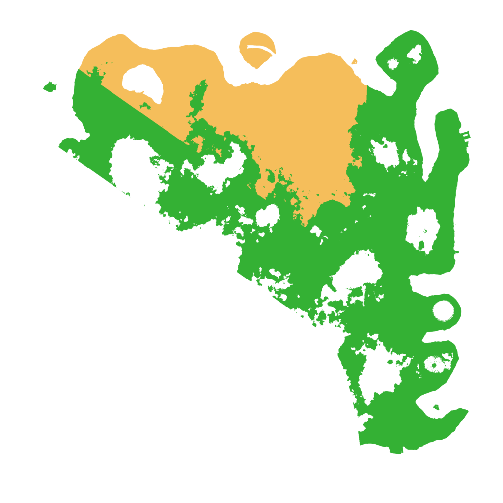 Biome Rust Map: Procedural Map, Size: 4300, Seed: 51215075
