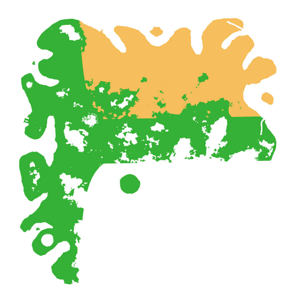 Biome Rust Map: Procedural Map, Size: 4250, Seed: 33660003