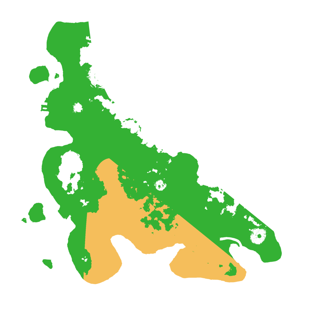 Biome Rust Map: Procedural Map, Size: 3000, Seed: 373115000