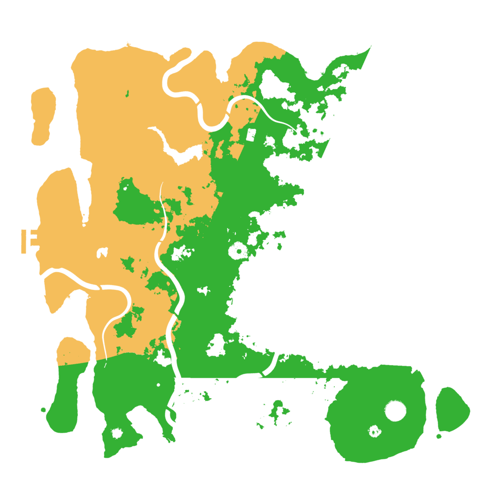 Biome Rust Map: Procedural Map, Size: 4250, Seed: 1799798245