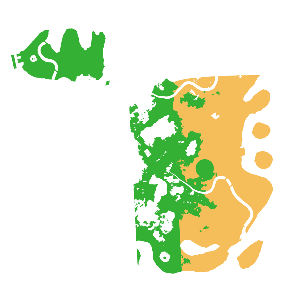 Biome Rust Map: Procedural Map, Size: 4250, Seed: 2070939547