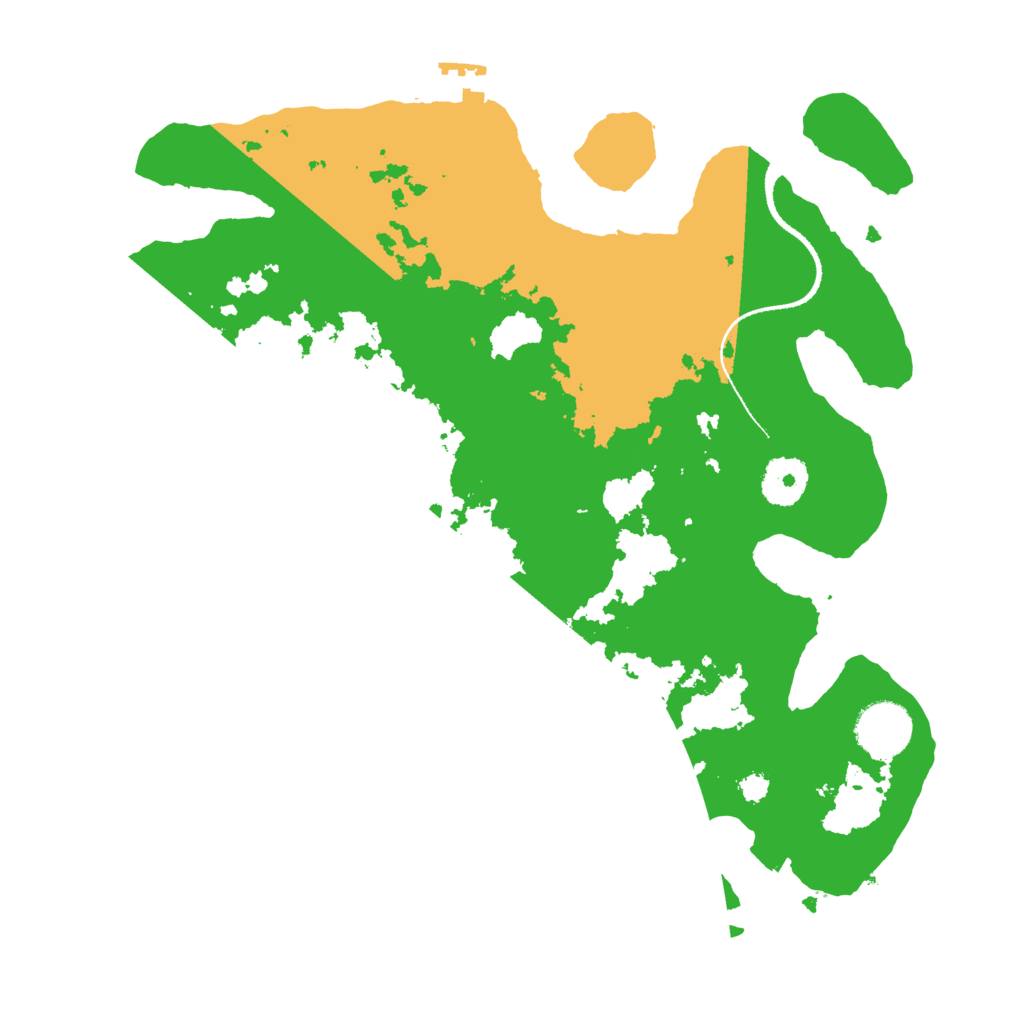 Biome Rust Map: Procedural Map, Size: 3250, Seed: 1920261833