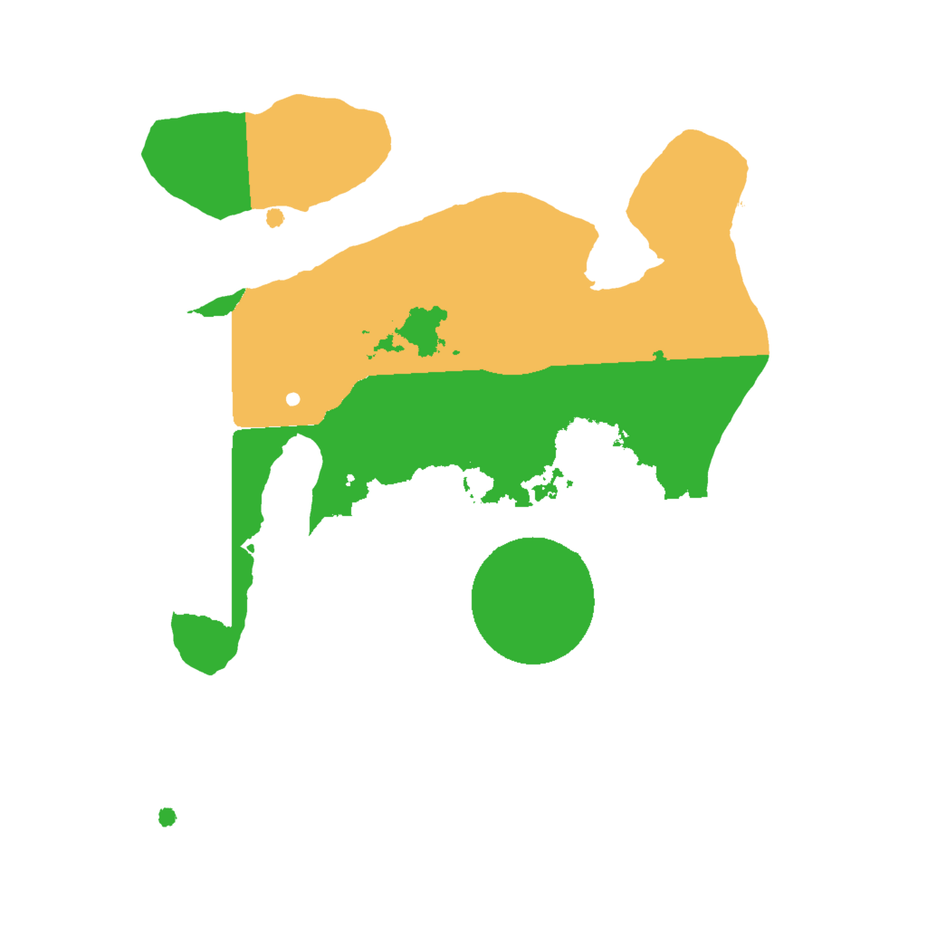 Biome Rust Map: Procedural Map, Size: 2000, Seed: 987654321