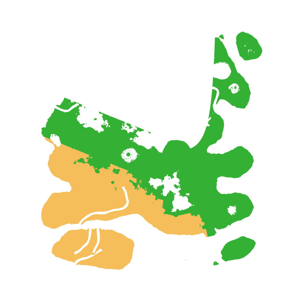 Biome Rust Map: Procedural Map, Size: 3000, Seed: 10458