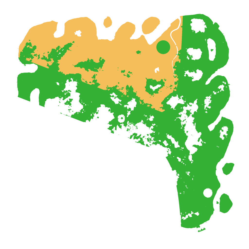 Biome Rust Map: Procedural Map, Size: 4800, Seed: 2043606724