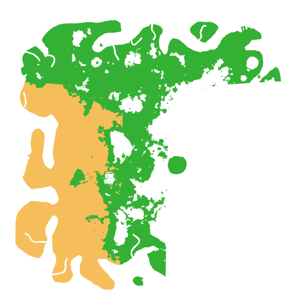 Biome Rust Map: Procedural Map, Size: 4500, Seed: 1515041706