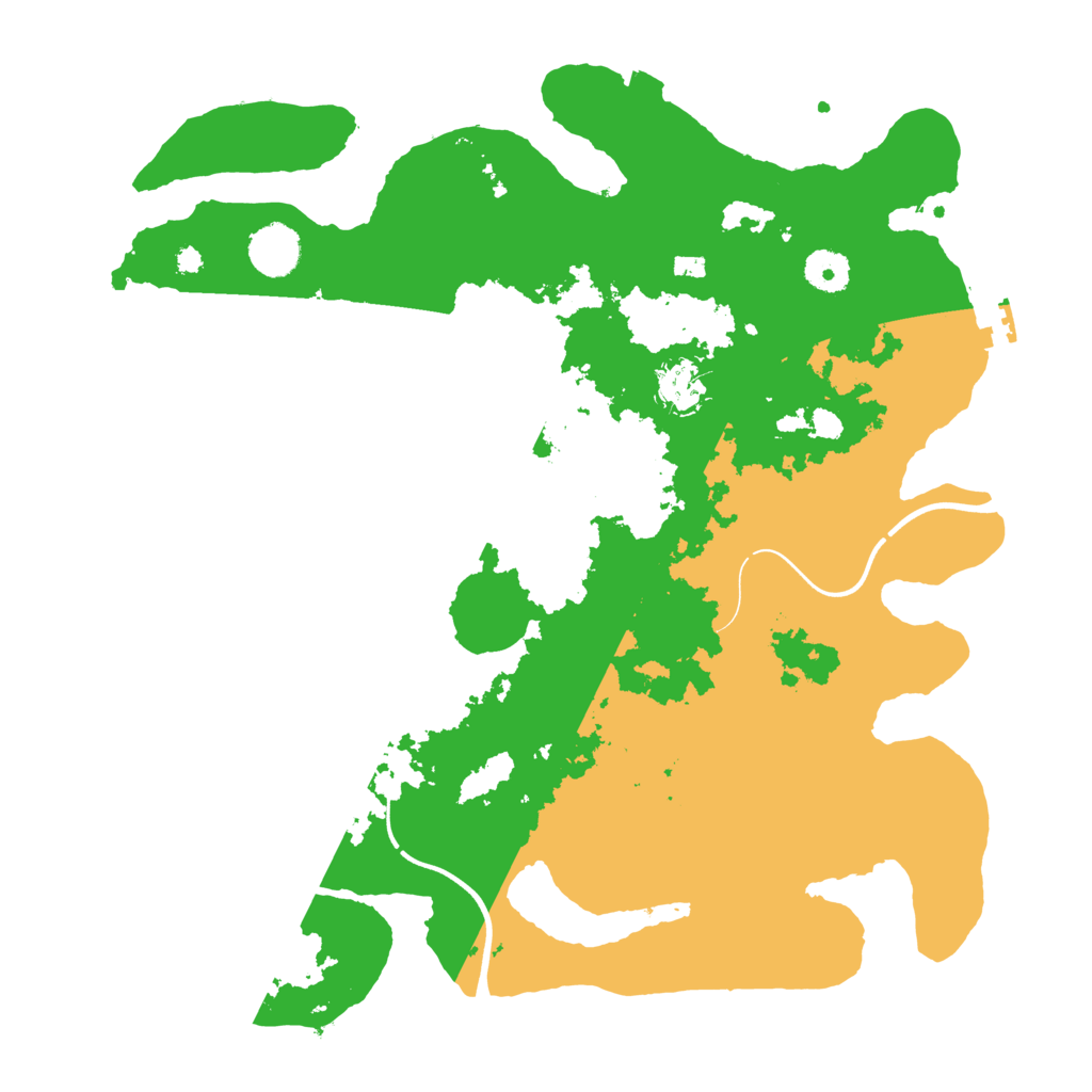 Biome Rust Map: Procedural Map, Size: 3750, Seed: 596638831