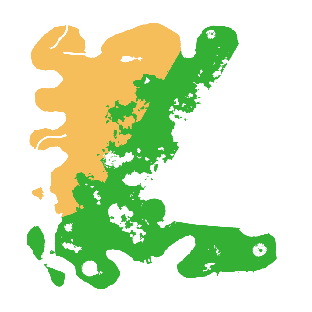 Biome Rust Map: Procedural Map, Size: 3500, Seed: 677986180