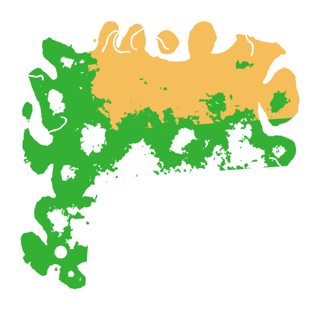 Biome Rust Map: Procedural Map, Size: 4500, Seed: 1974028636