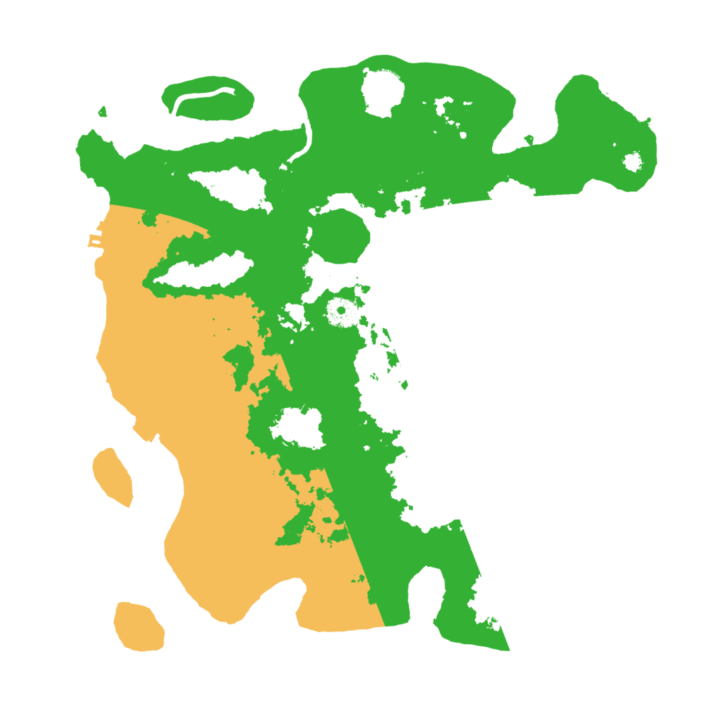 Biome Rust Map: Procedural Map, Size: 3500, Seed: 567594683