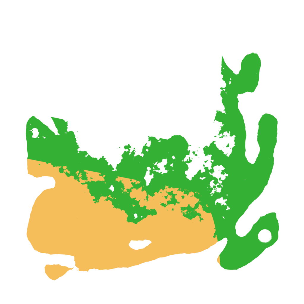 Biome Rust Map: Barren, Size: 4000, Seed: 11