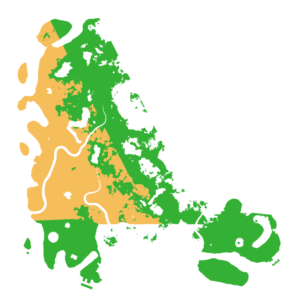 Biome Rust Map: Procedural Map, Size: 5000, Seed: 1011662939