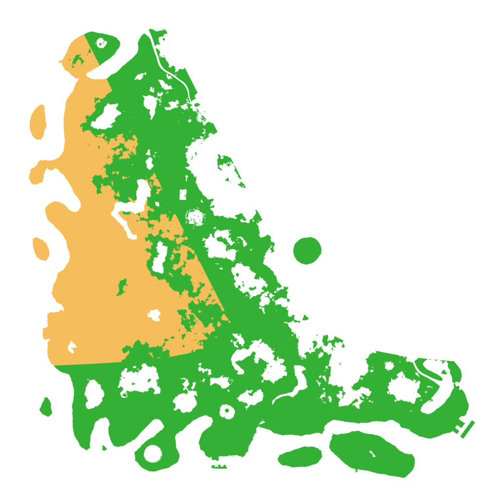 Biome Rust Map: Procedural Map, Size: 5000, Seed: 1011662939