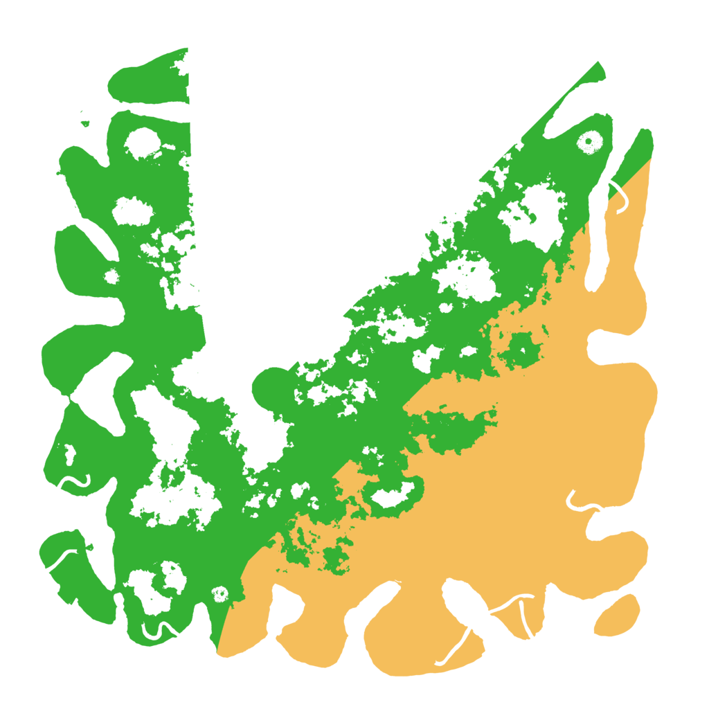 Biome Rust Map: Procedural Map, Size: 4500, Seed: 69521456