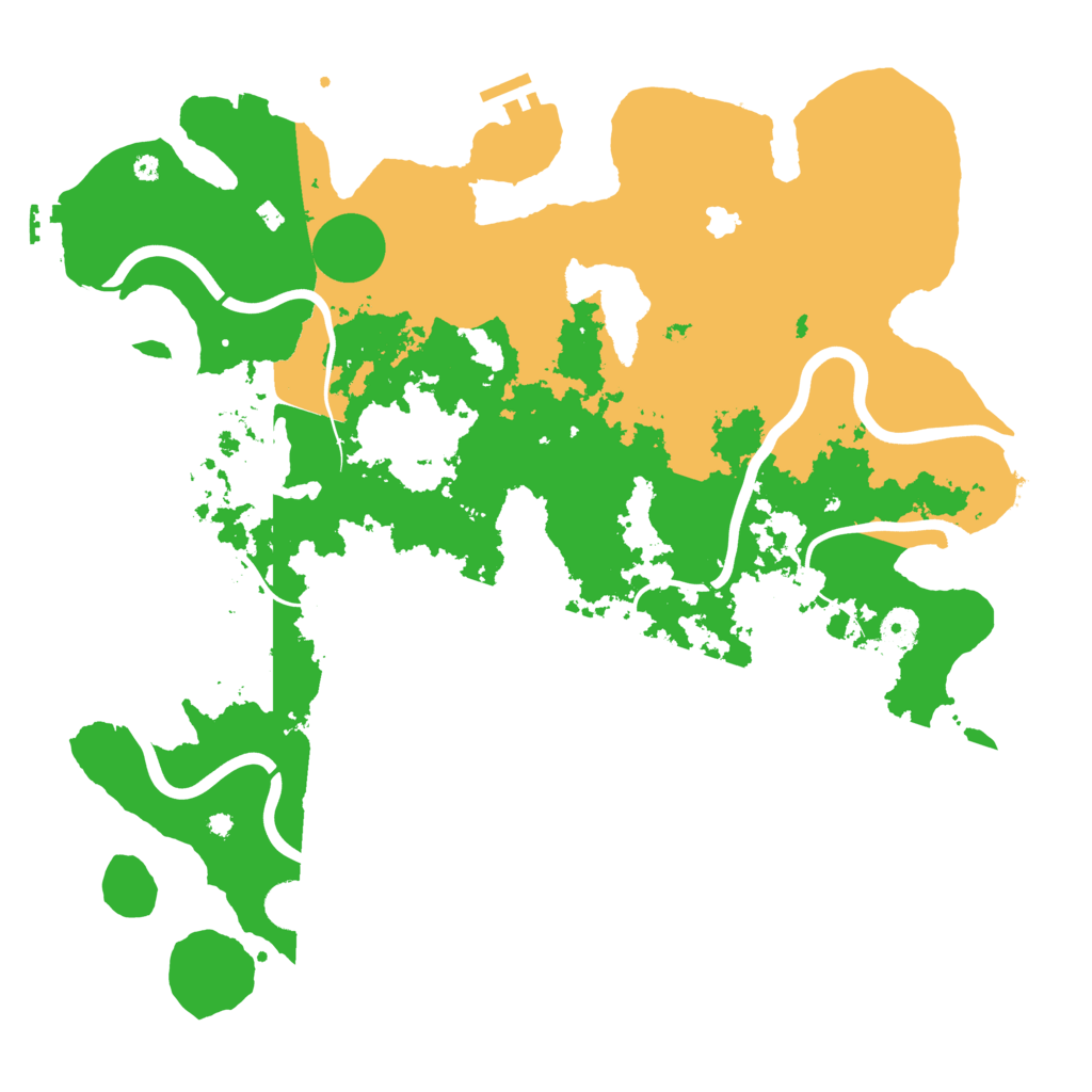 Biome Rust Map: Procedural Map, Size: 4200, Seed: 5351960