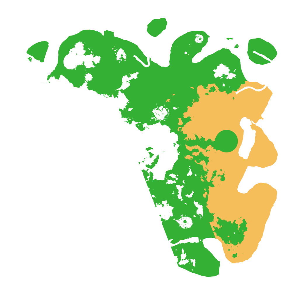 Biome Rust Map: Procedural Map, Size: 3500, Seed: 1791965080