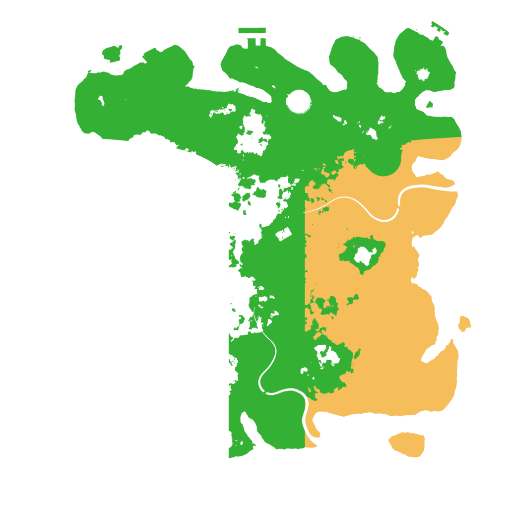 Biome Rust Map: Procedural Map, Size: 3750, Seed: 108245650