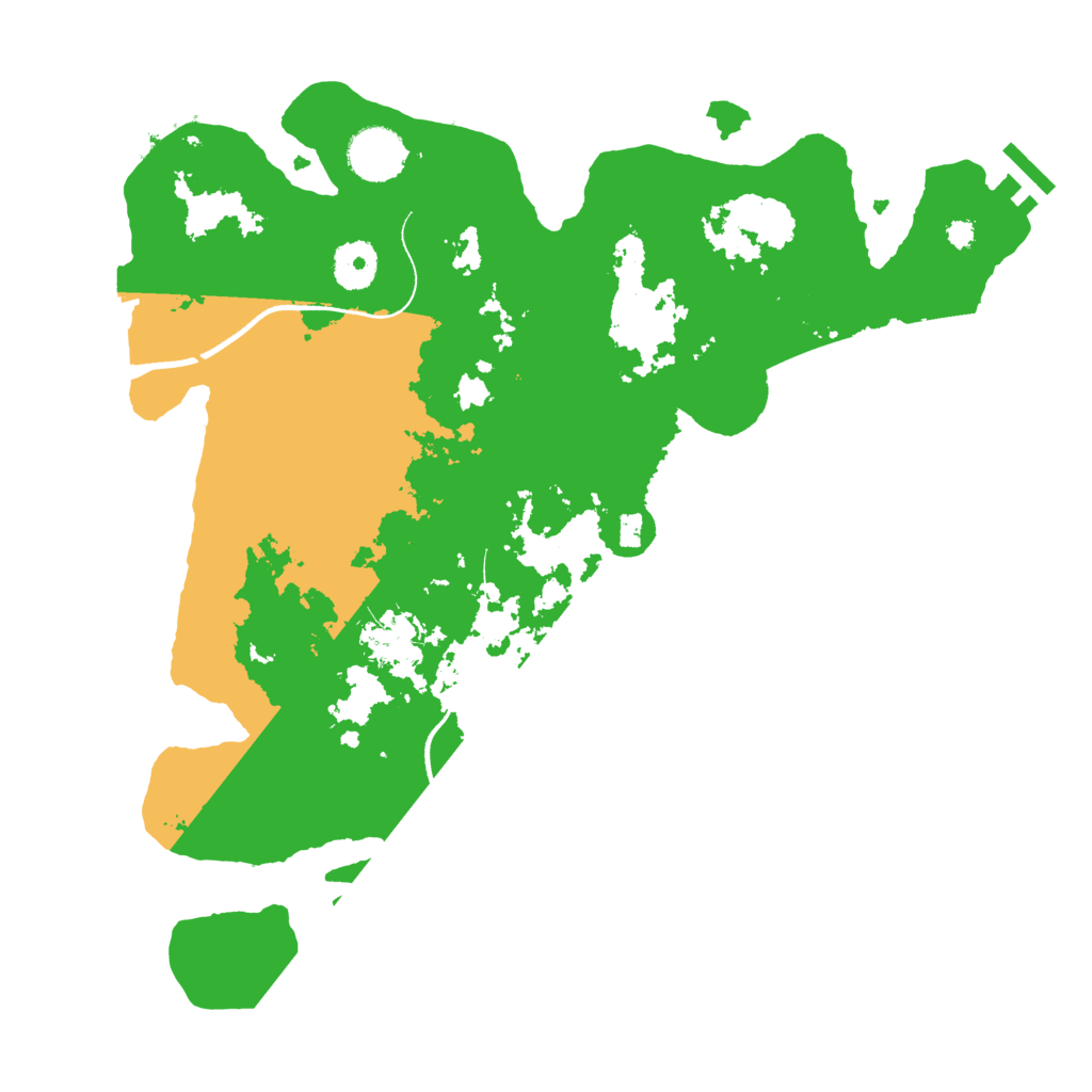 Biome Rust Map: Procedural Map, Size: 3500, Seed: 1549818651