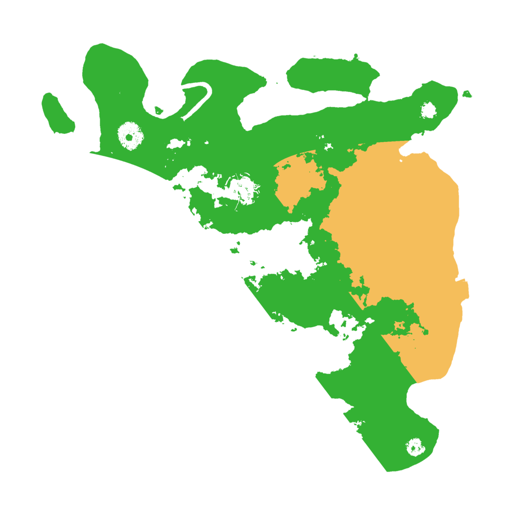 Biome Rust Map: Procedural Map, Size: 3000, Seed: 49000