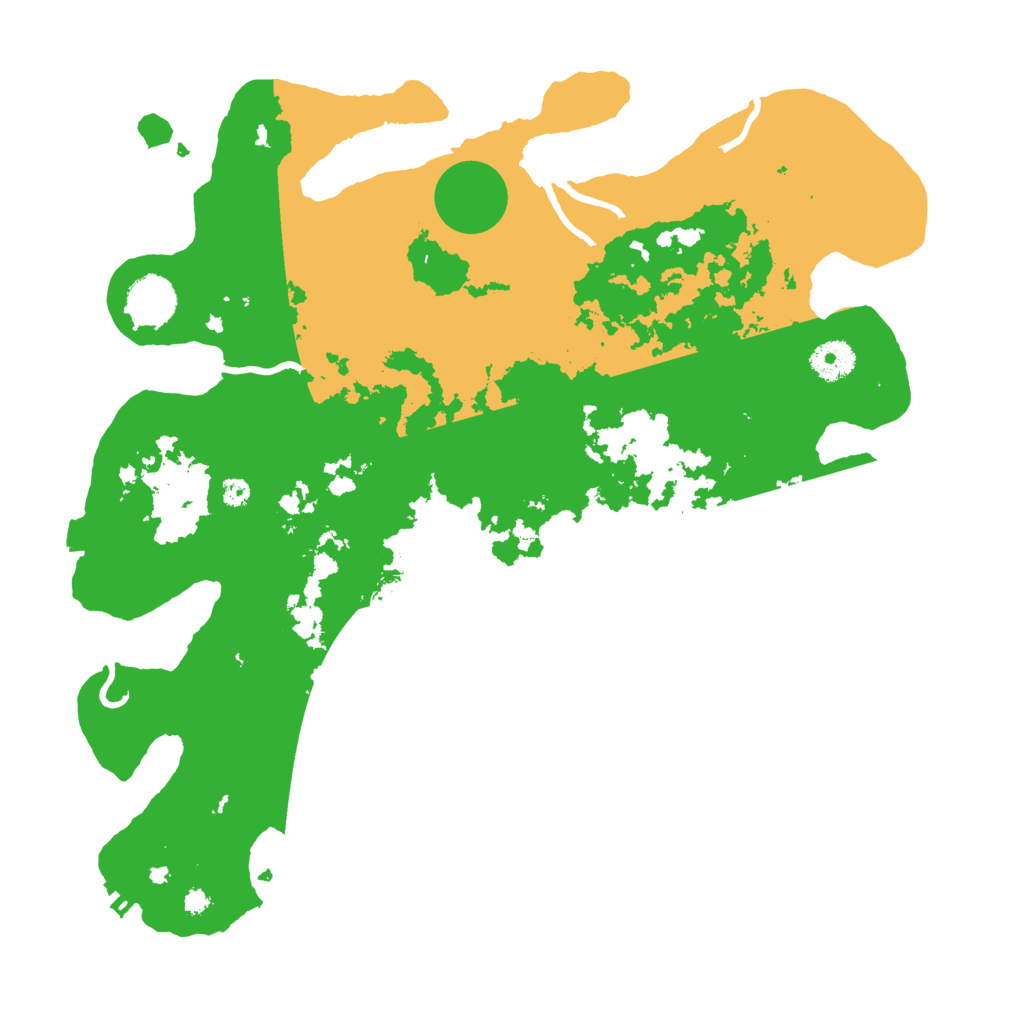 Biome Rust Map: Procedural Map, Size: 3700, Seed: 6441937