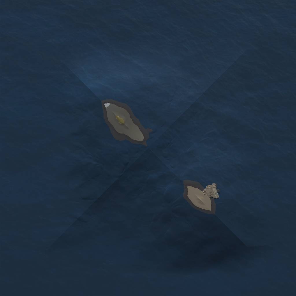 Rust Map: Procedural Map, Size: 1000, Seed: 1721195234, 3 Monuments