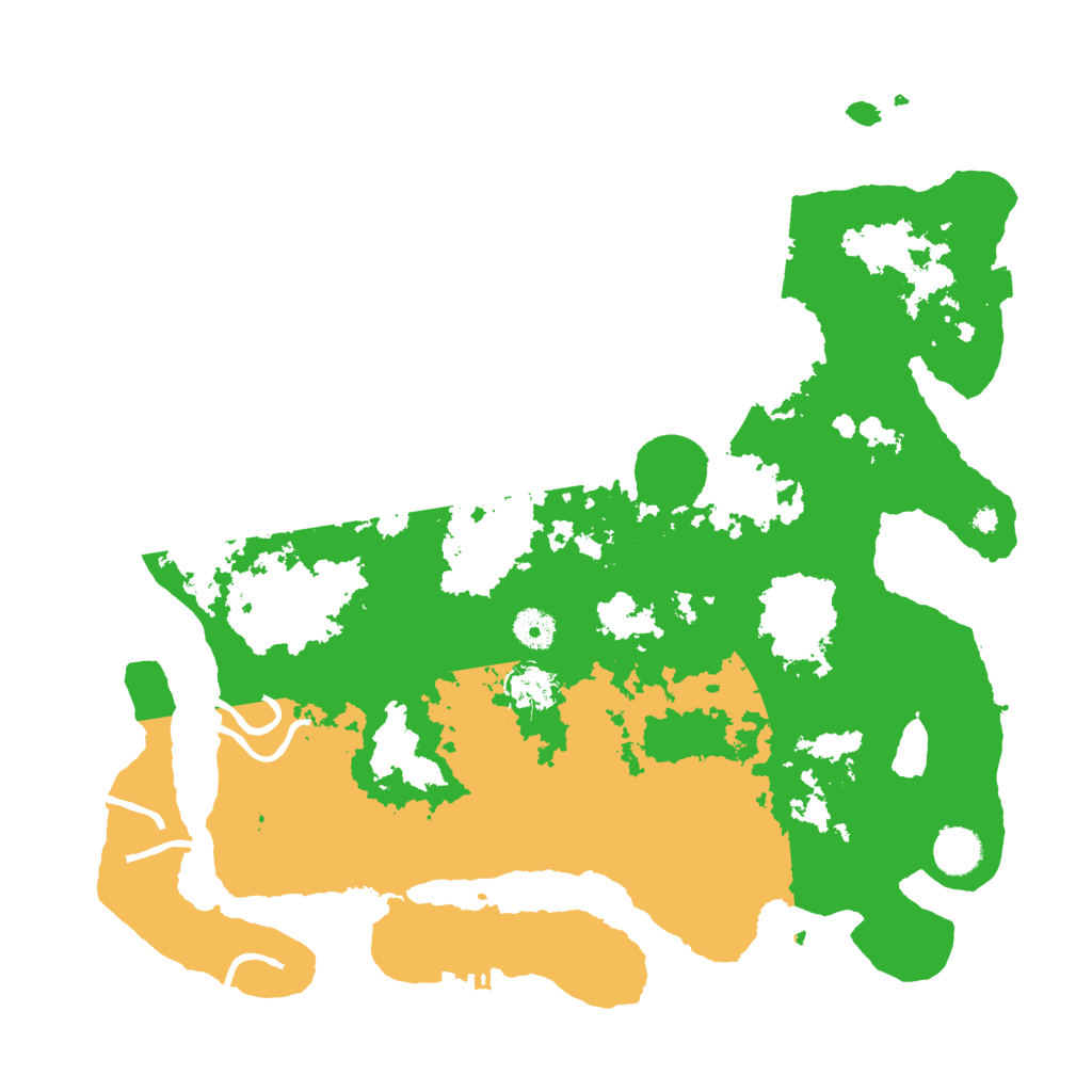 Biome Rust Map: Procedural Map, Size: 4000, Seed: 484847125