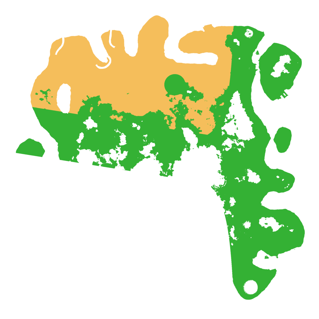 Biome Rust Map: Procedural Map, Size: 4000, Seed: 1024934553