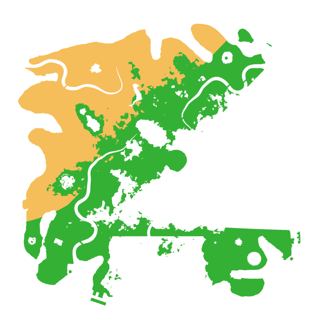 Biome Rust Map: Procedural Map, Size: 4050, Seed: 361588264
