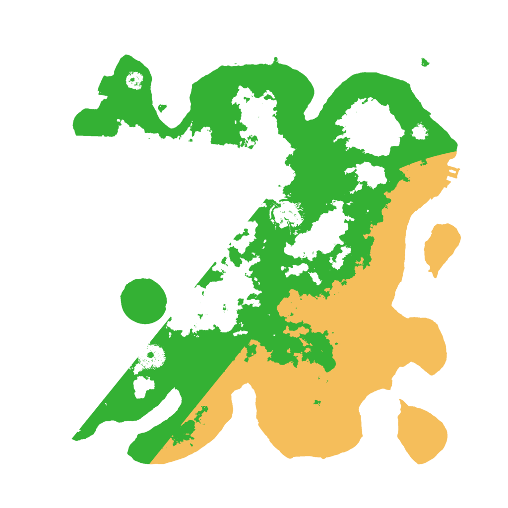 Biome Rust Map: Procedural Map, Size: 3000, Seed: 237013851