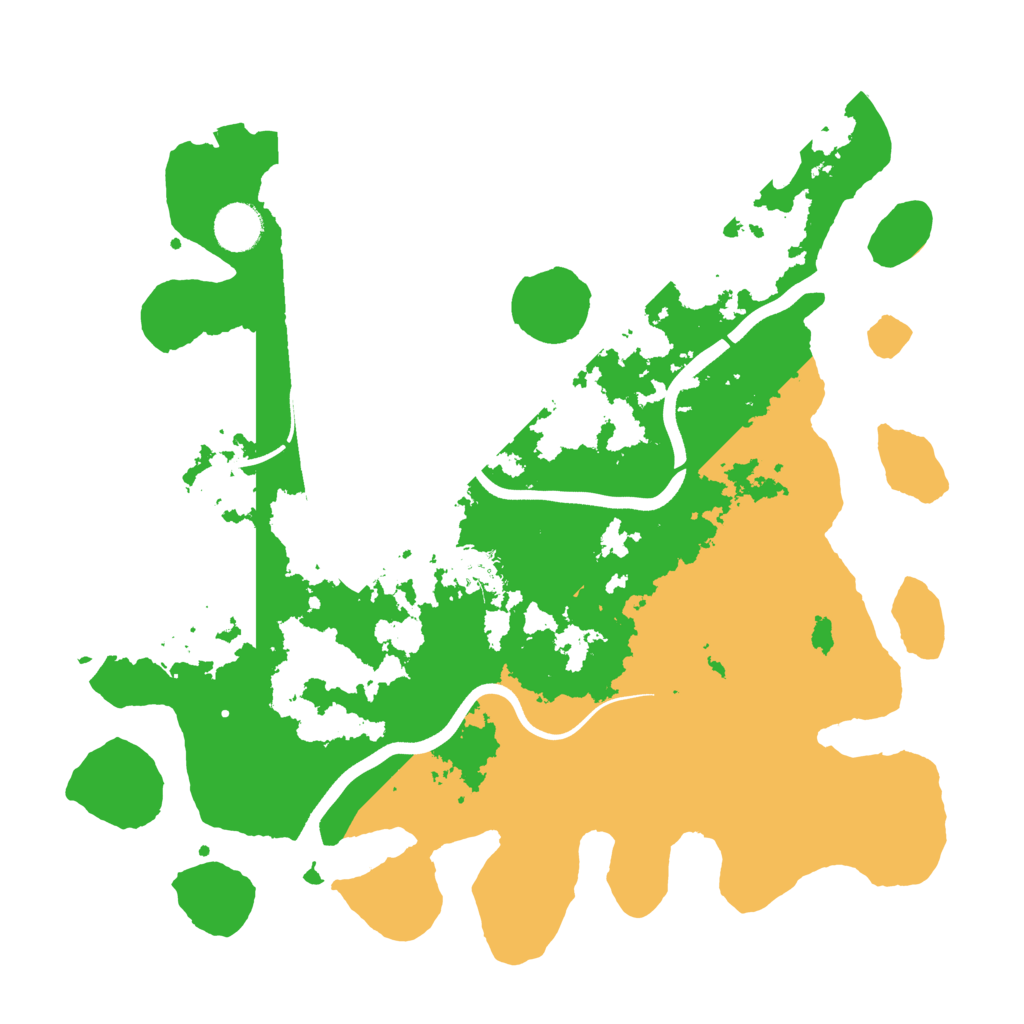 Biome Rust Map: Procedural Map, Size: 3750, Seed: 1052873741